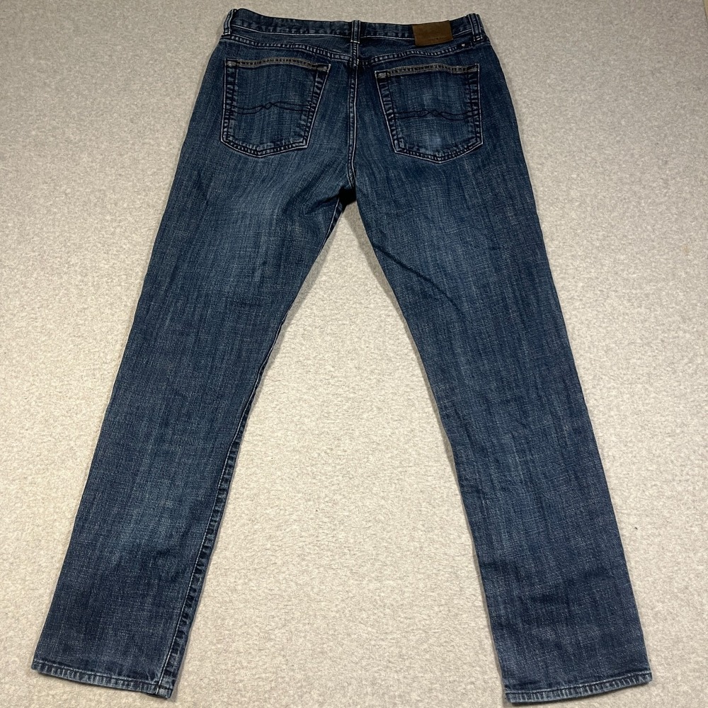 Lucky Brand Jeans Mens 32x30 (Tag 33x32) Blue Heritage Slim 121 Cotton Denim - Picture 7 of 11